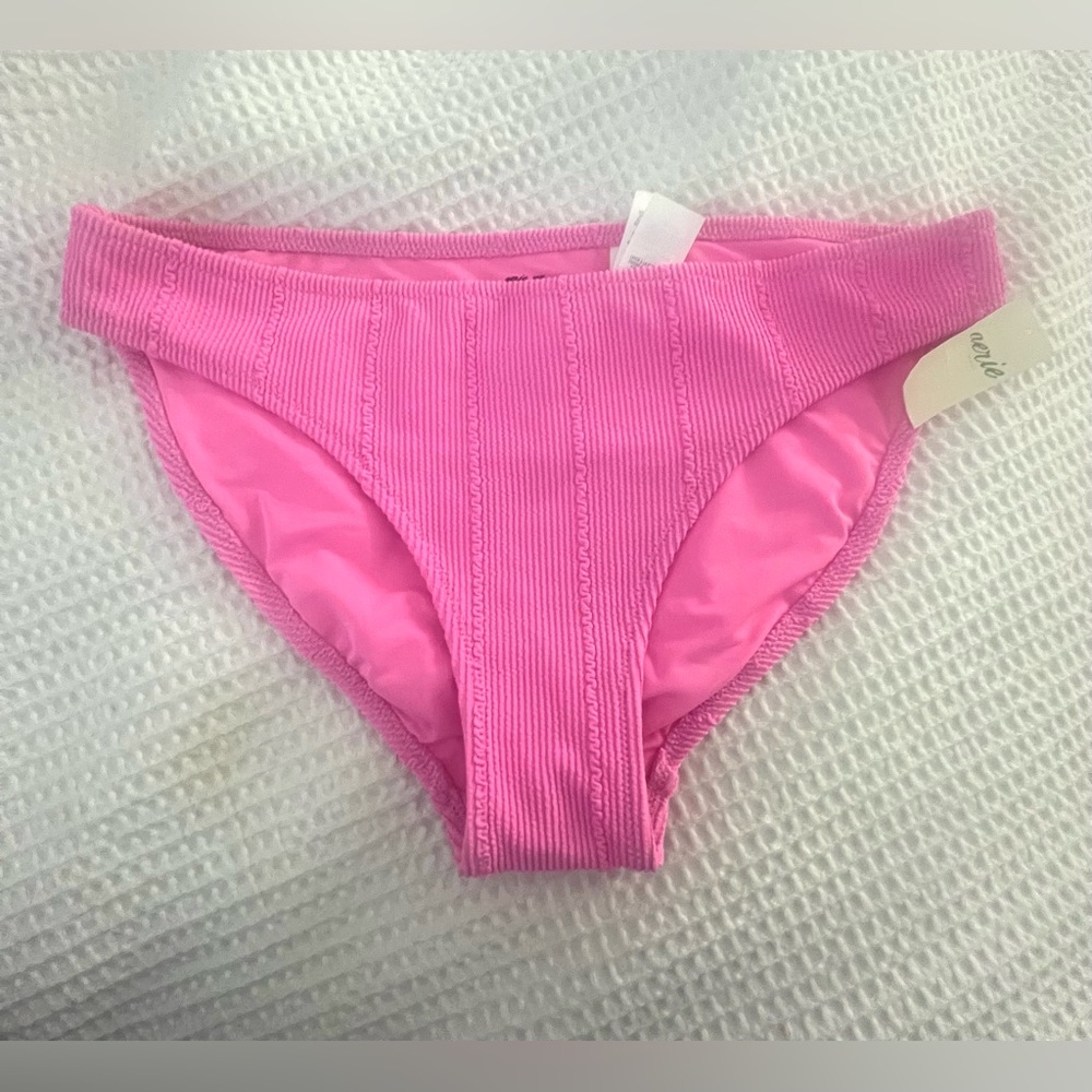 NWT! Aerie pink bikini bottoms